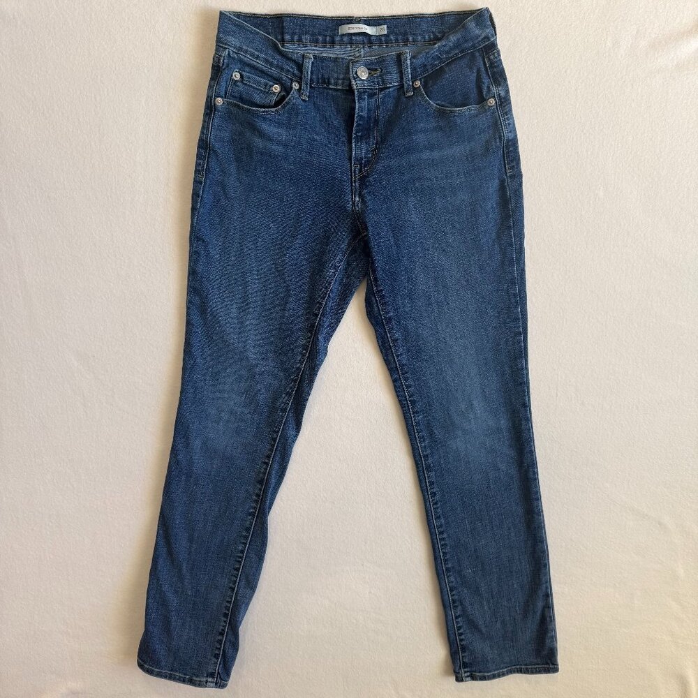 Levi’s 505 Jeans Women’s Size 28x31 Blue Levi Straight Leg Medium Wash